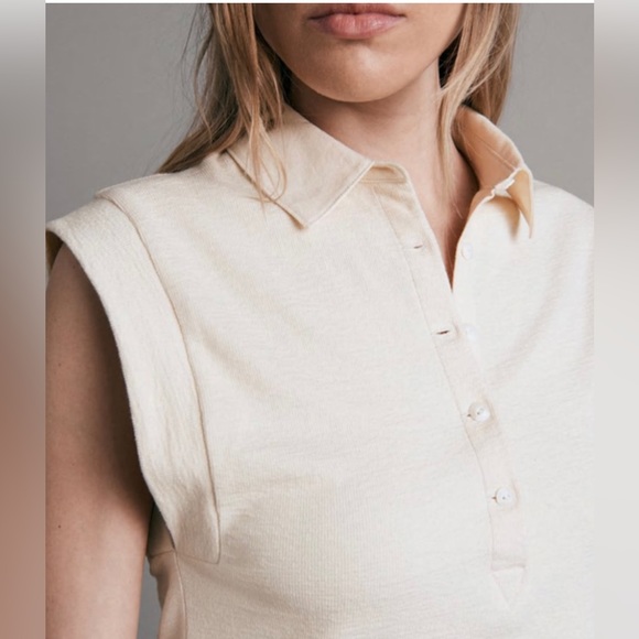 Rag & Bone McKenna Cotton Polo - Picture 5 of 7